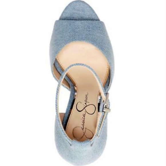 Jessica Simpson Denim Pumps - Picture 2 of 15